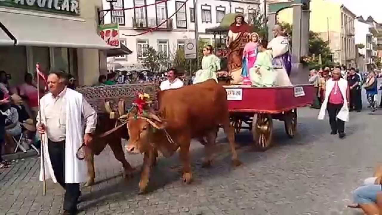 Procissão de Nossa Senhora dos Remédios 2015 Lamego parte 1 de 2