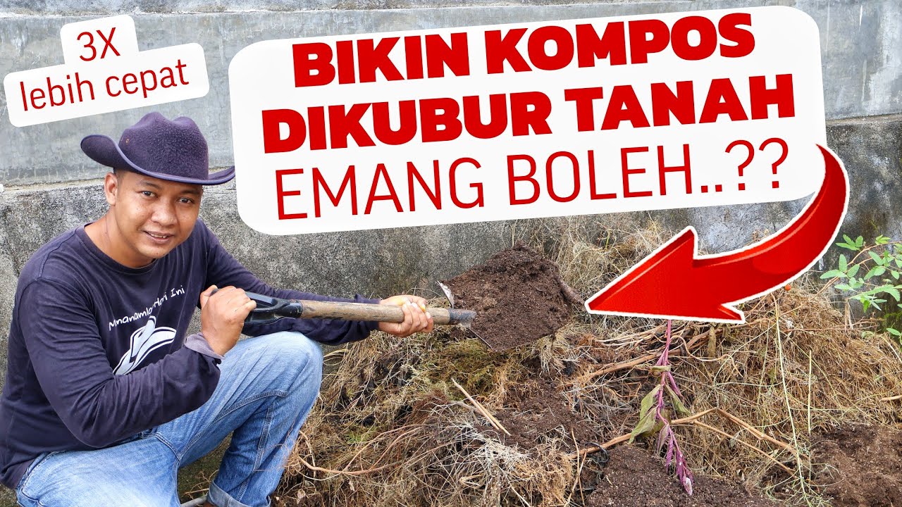 KOMPOS SEBULAN HANCUR, URUG TANAH AJA..!!