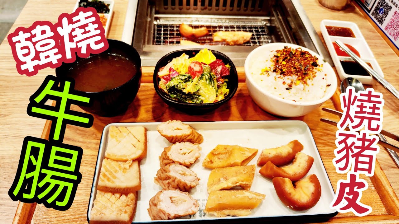 〈職人吹水〉市場罕有/燒豬皮/估唔到咁好食/韓燒牛腸/燒豬皮/燒豬大腸/性價比極高/自費實況分享/@Singsingkitchen