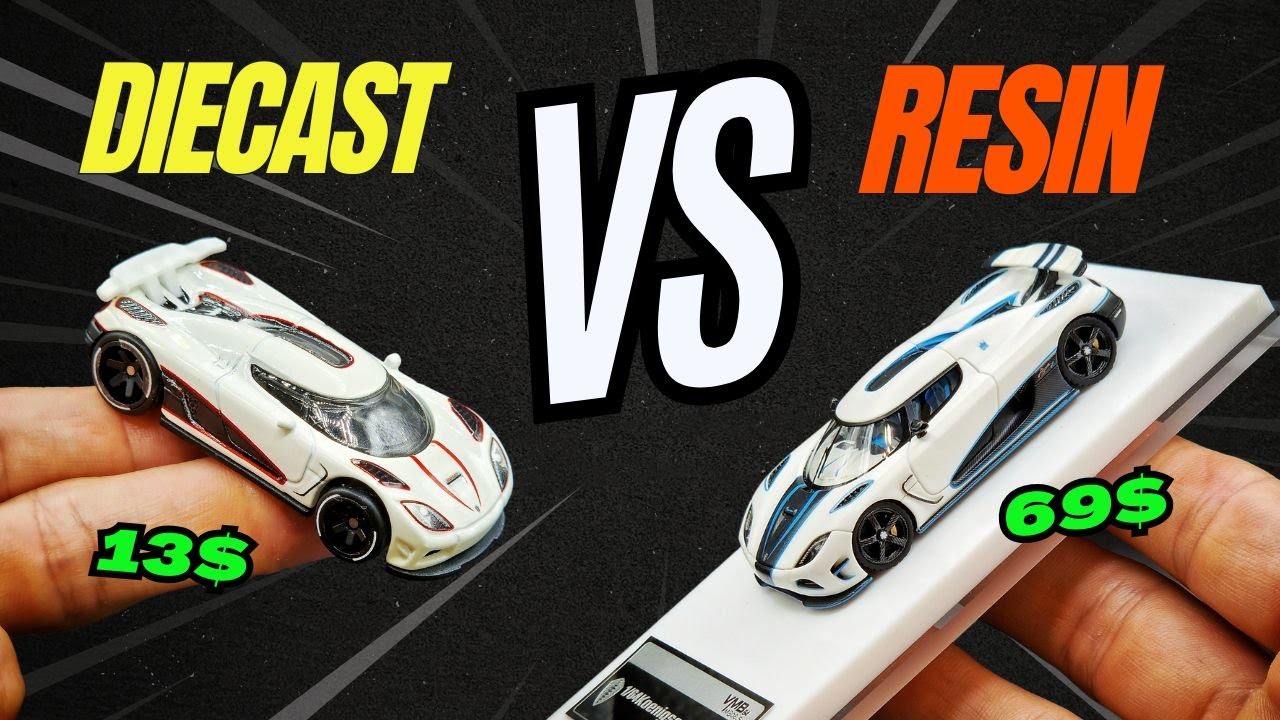 DIECAST vs RESIN - What are the differences? - Useful tips and tricks! | Ft. Koenigsegg Agera R