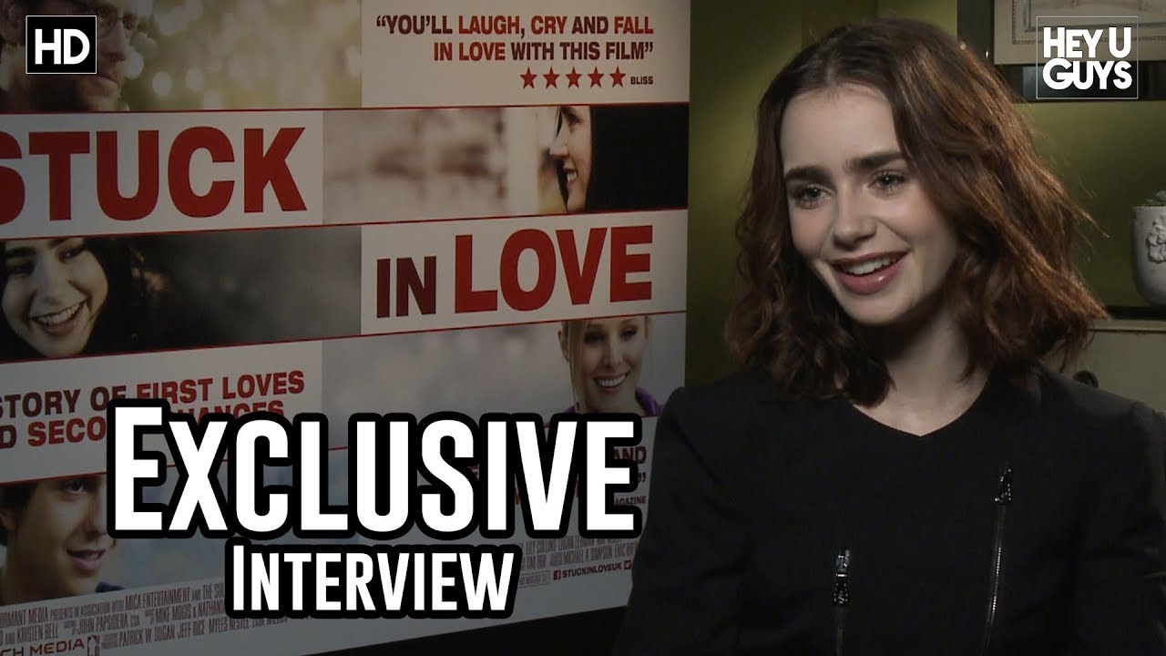 Lily Collins Exclusive - Stuck in Love Movie Interview