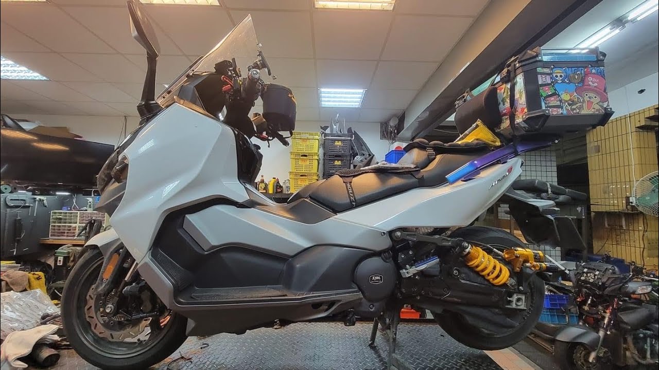 Maxsym TL 北上「七號機工坊」小資升級