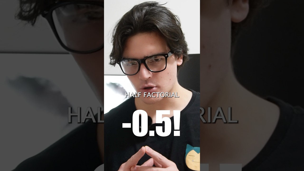 Дробные факториалы! Гамма-функция