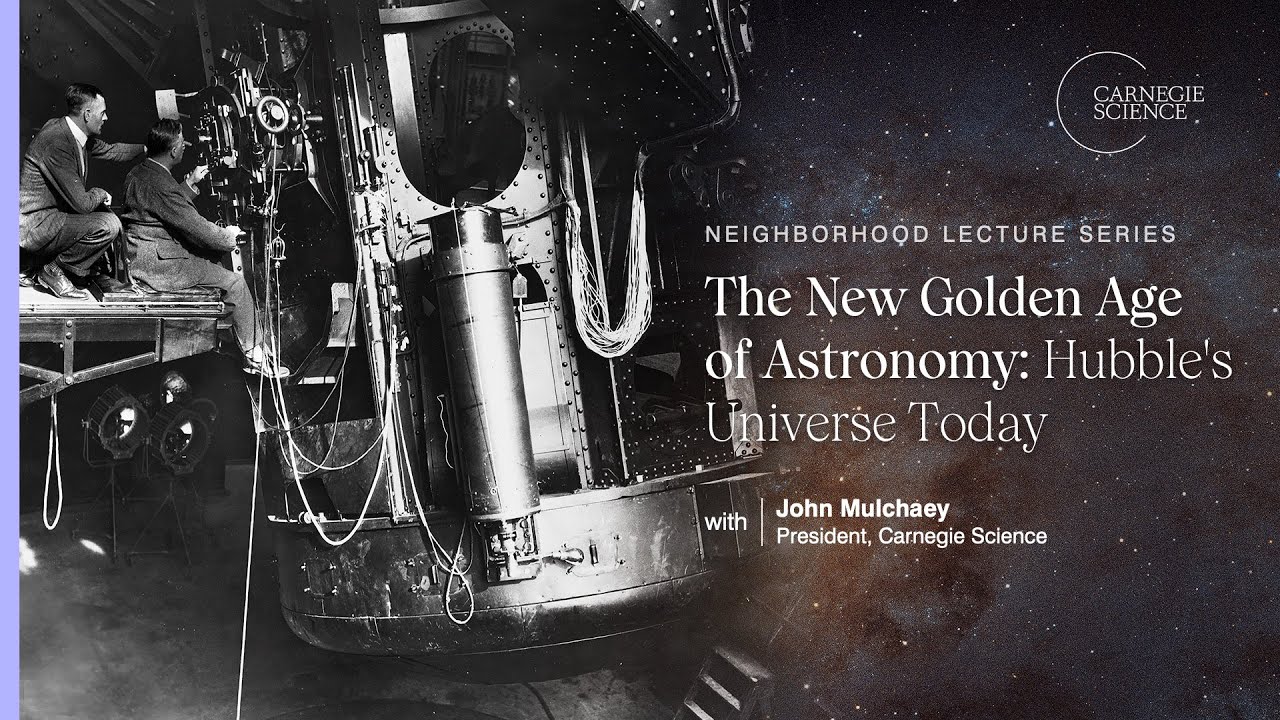 The New Golden Age of Astronomy: Hubble's Universe Today | John Mulchaey