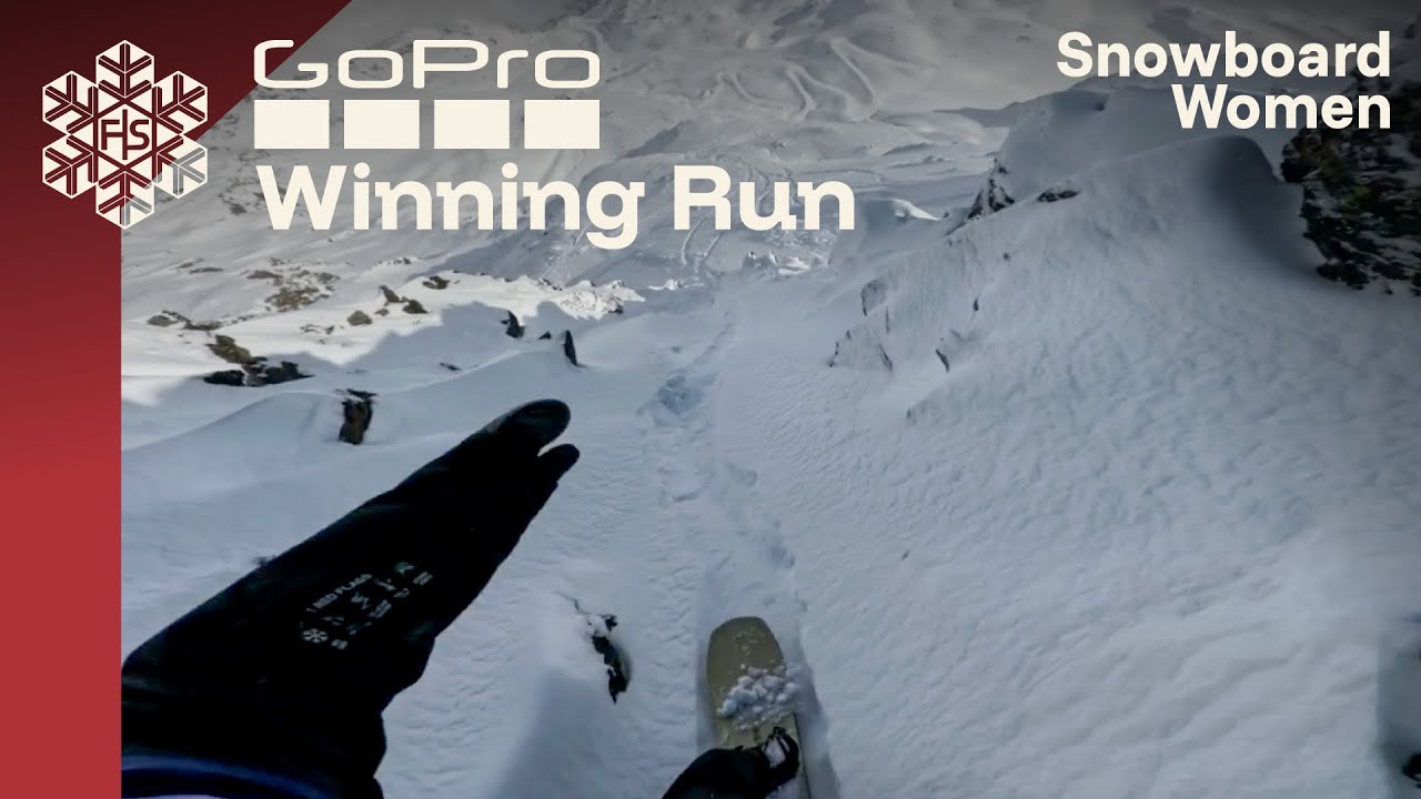 GoPro Snowboard Women Winning Run | Allianz FIS Freeride World Championships Andorra 2026 by Mammut