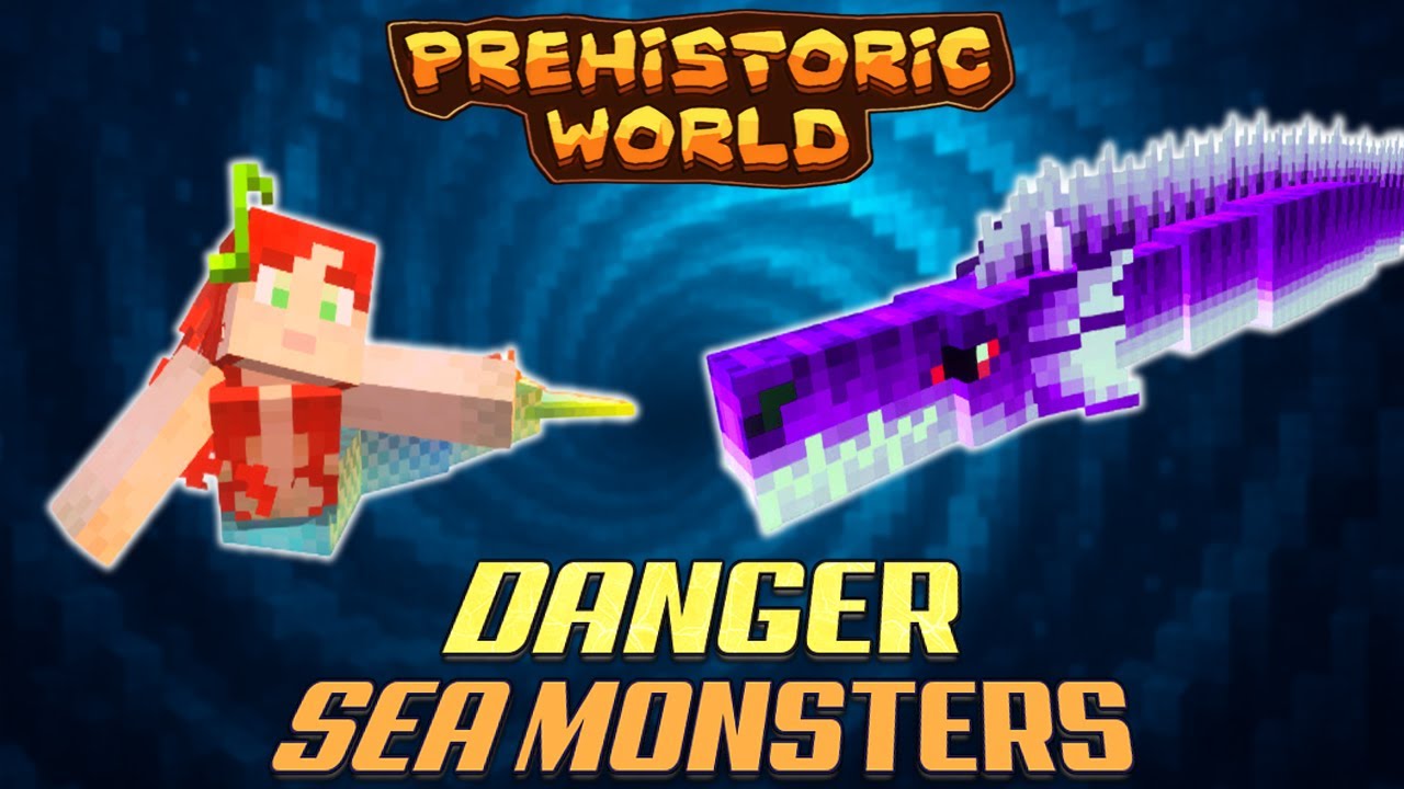 Siren's Song and Sea Serpents! | Minecraft Prehistoric World Adventure SMP Modpack ep.14