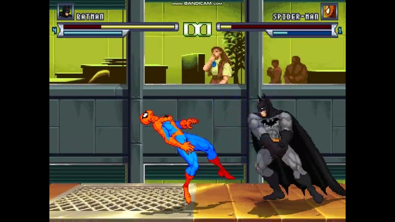 MUGEN Batman vs Spider-man