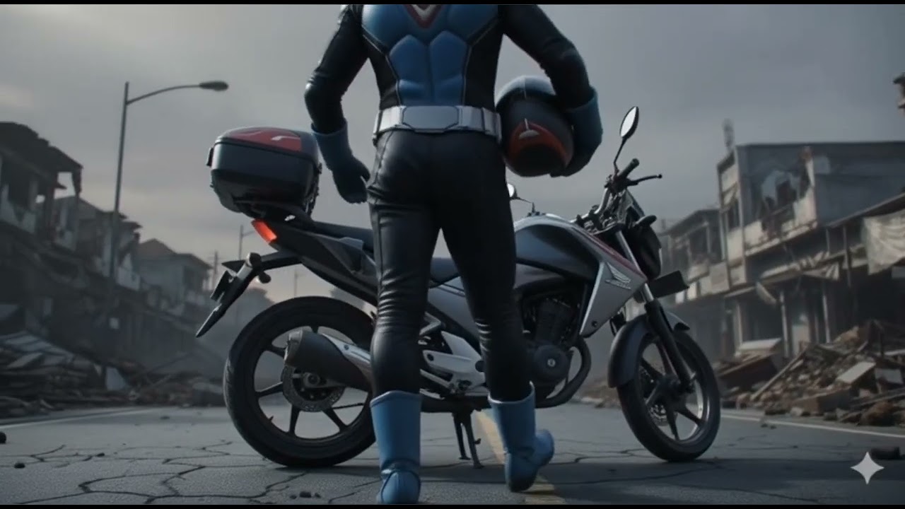 Kamen Street Hero With Megapro AI Model