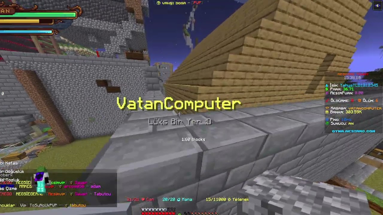 Aesirmc de Town i oynadım