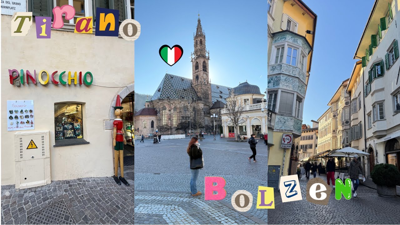 ITALY VLOG I Visit Bozen/ Bolzano I Slow Walk Through the Old Town