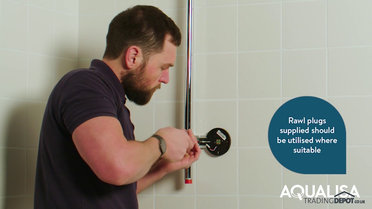 How To Install An Aqualisa Q Exposed Shower System