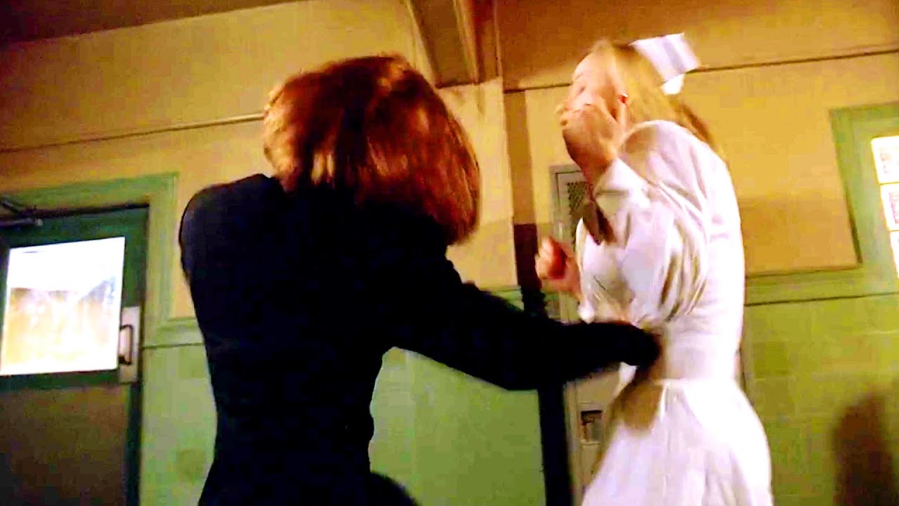 Dana Scully vs. Nurse Nancy & Two Unknown Nurses [The X-Files - S5E11 - 