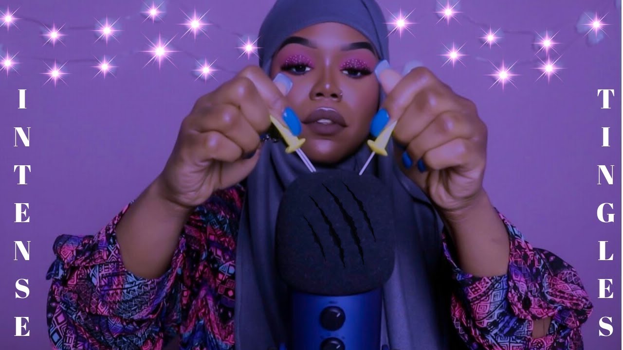 ASMR | Intense Mic Scratching (NO TALKING) 🧠✨Brain Tingles✨🧠