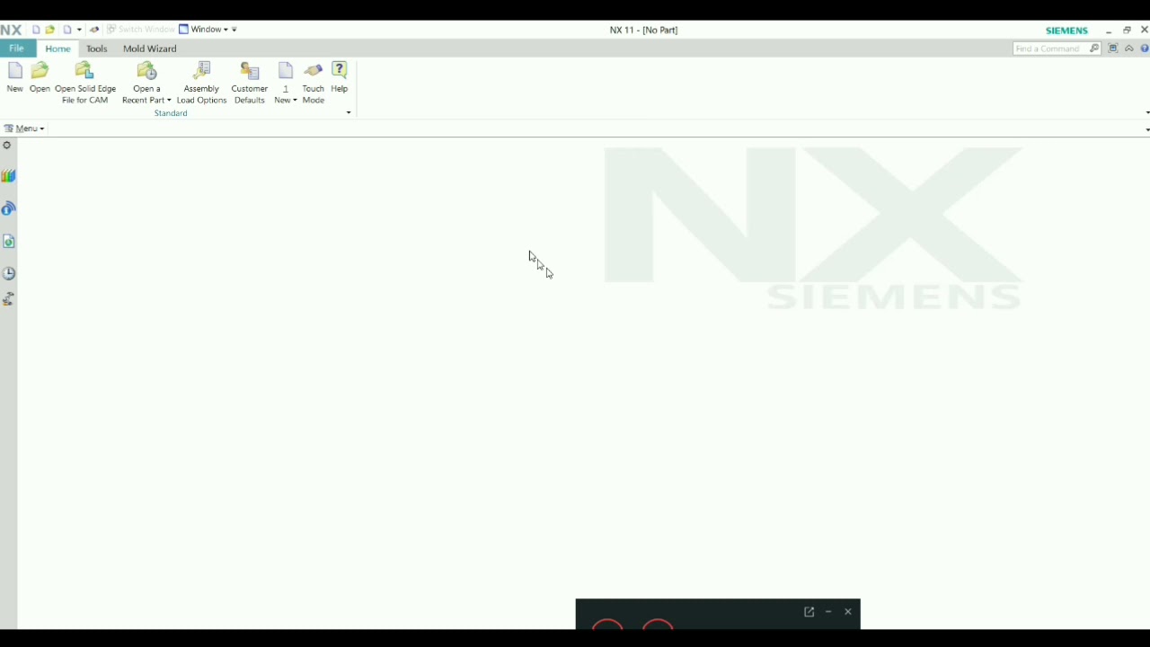 UG NX DESIGN || BASIC || SETTING #1