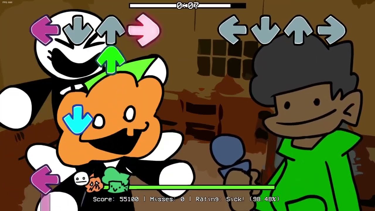 Friday Night Funkin': Halloween Mod - bb-panzu | (GFC) [Hard]