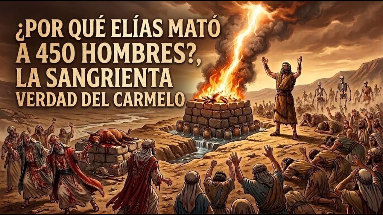 ¿Por que Elías mato a 450 hombres? - La sangrienta verdad del Carmelo