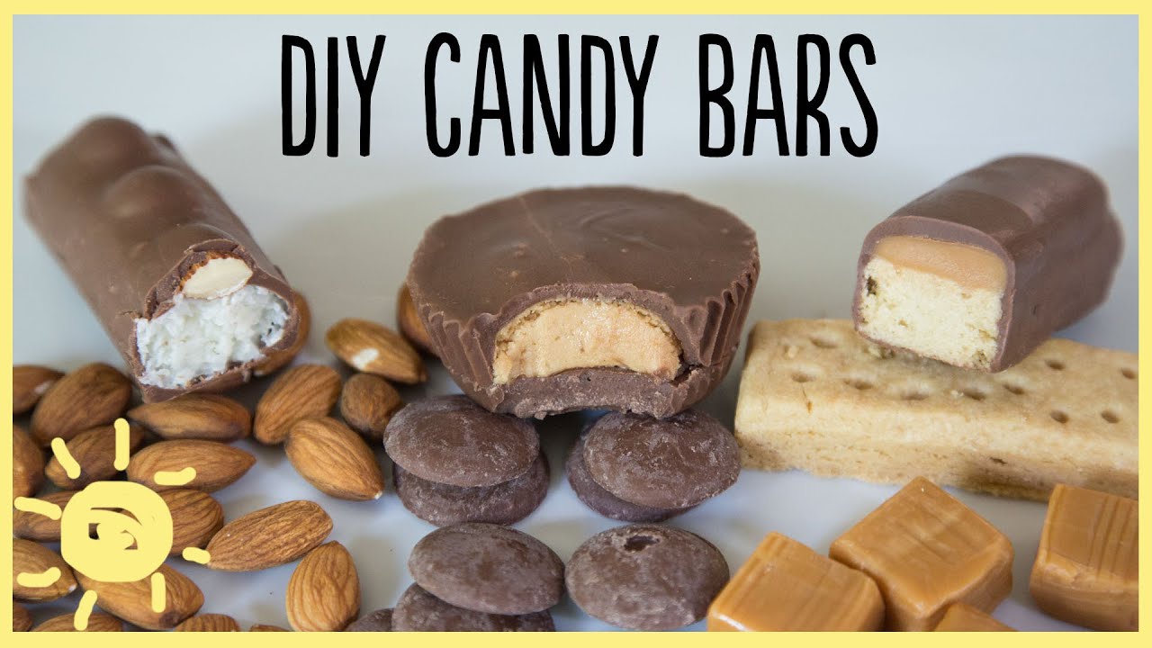 EAT | 6 DIY Candy Bars, Almond Joy, Twix & More w| My Cupcake Addiction!