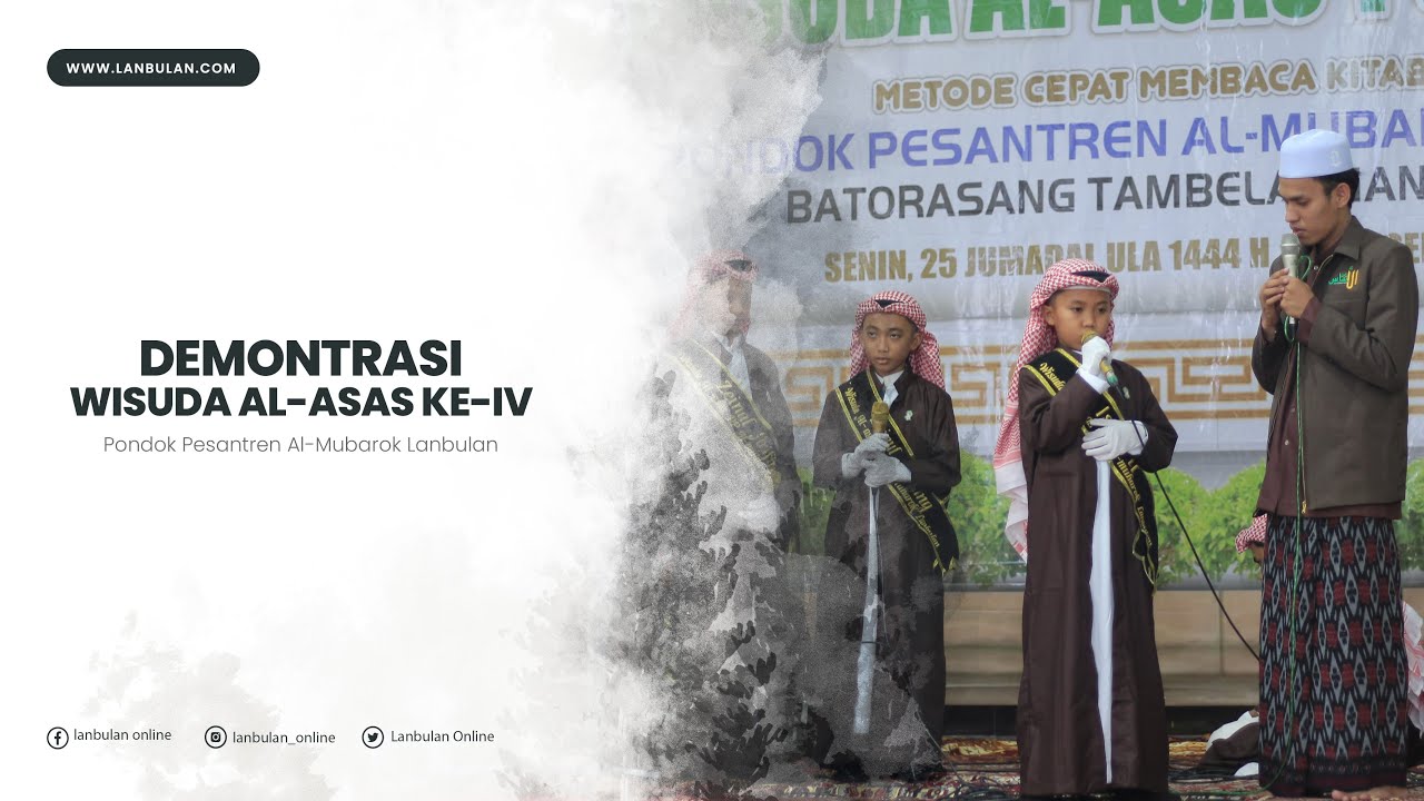 SANTRI ASAS BISA MENJAWAB SEMUA PERTANYAAN || WISUDA ASAS KE-IV