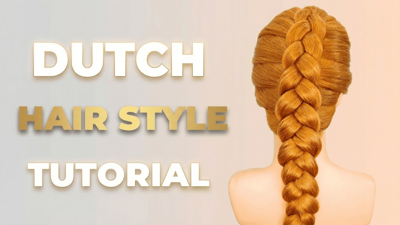 Dutch Braid from Scratch | Perfect for Beginners