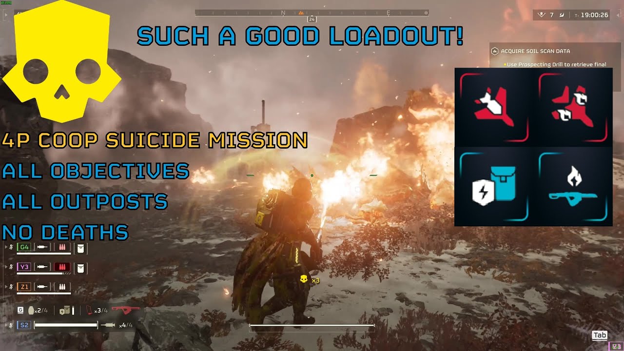 Fire is so STRONG! | Suicide Mission Conduct Geological Survey