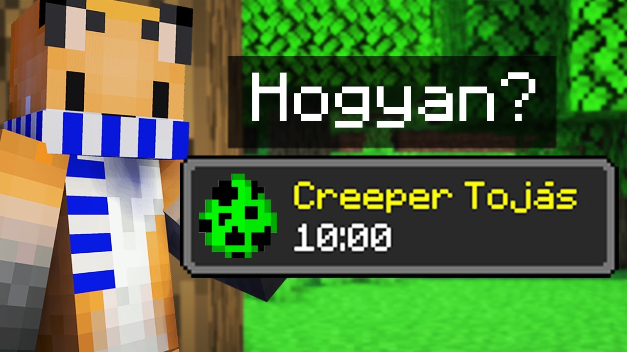 Minecraft, de 10 Percem van megtal&aacute;lni!