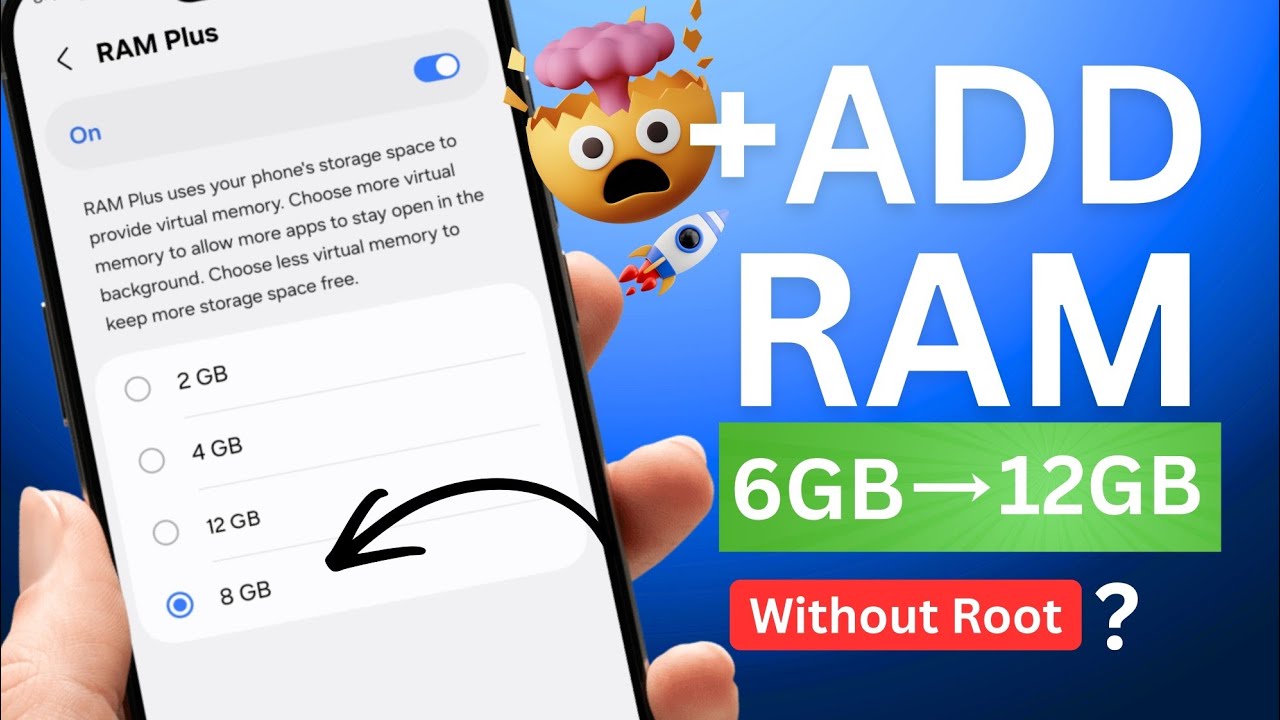 Как превратить 4 ГБ оперативной памяти в 12 ГБ? (Без рута) | Как увеличить оперативную память тел...
