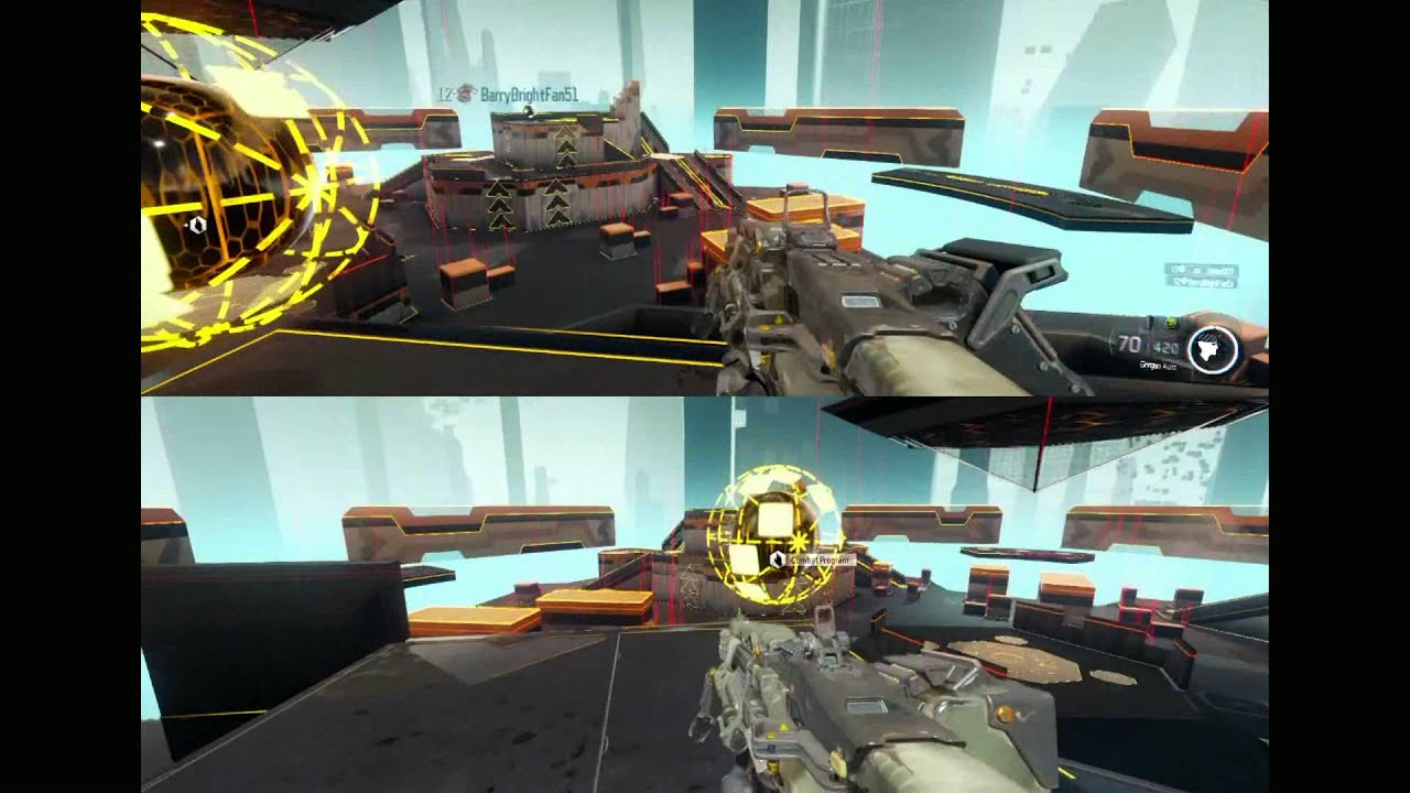 Combat Immersion God Mode/Two Players/Out of Map