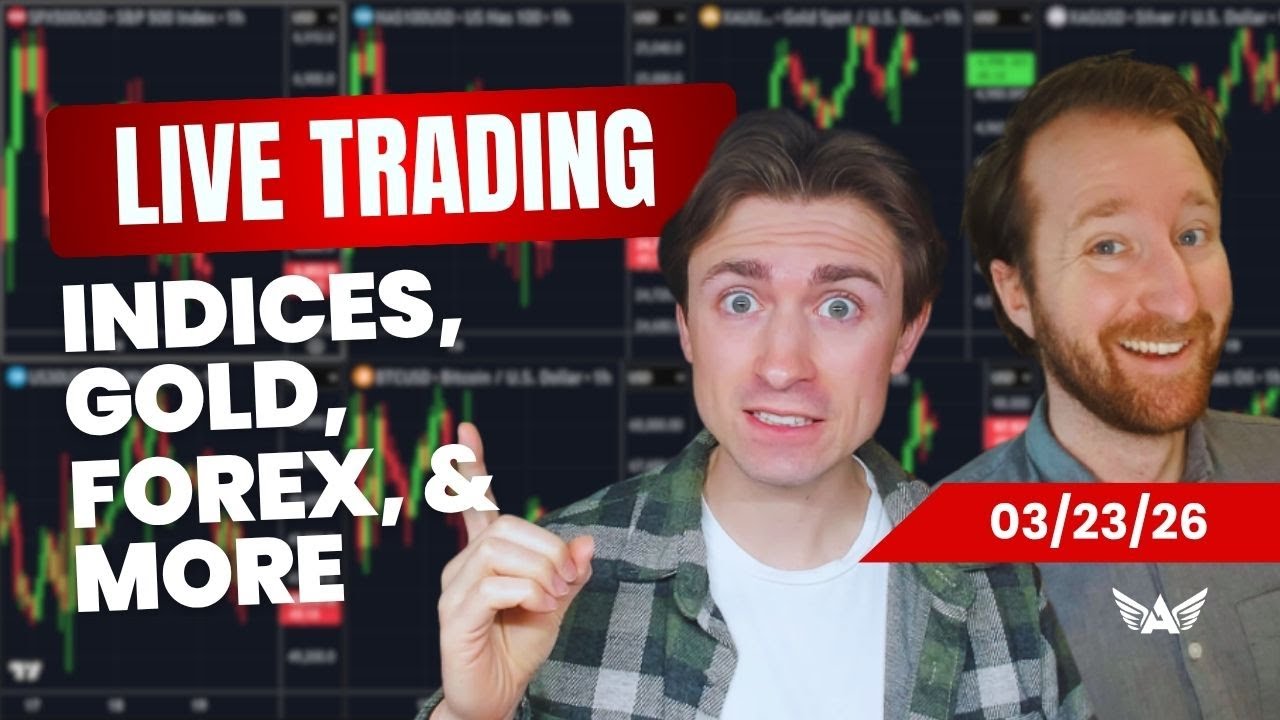 LIVE Trading Gold, Nasdaq, Forex | A1 Trading Show