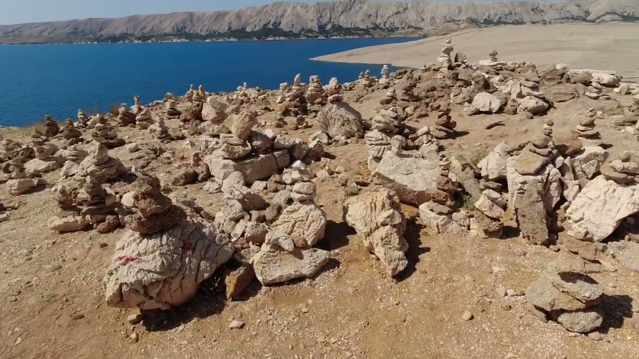 PAG Island, Beritnica Beach, Croatia