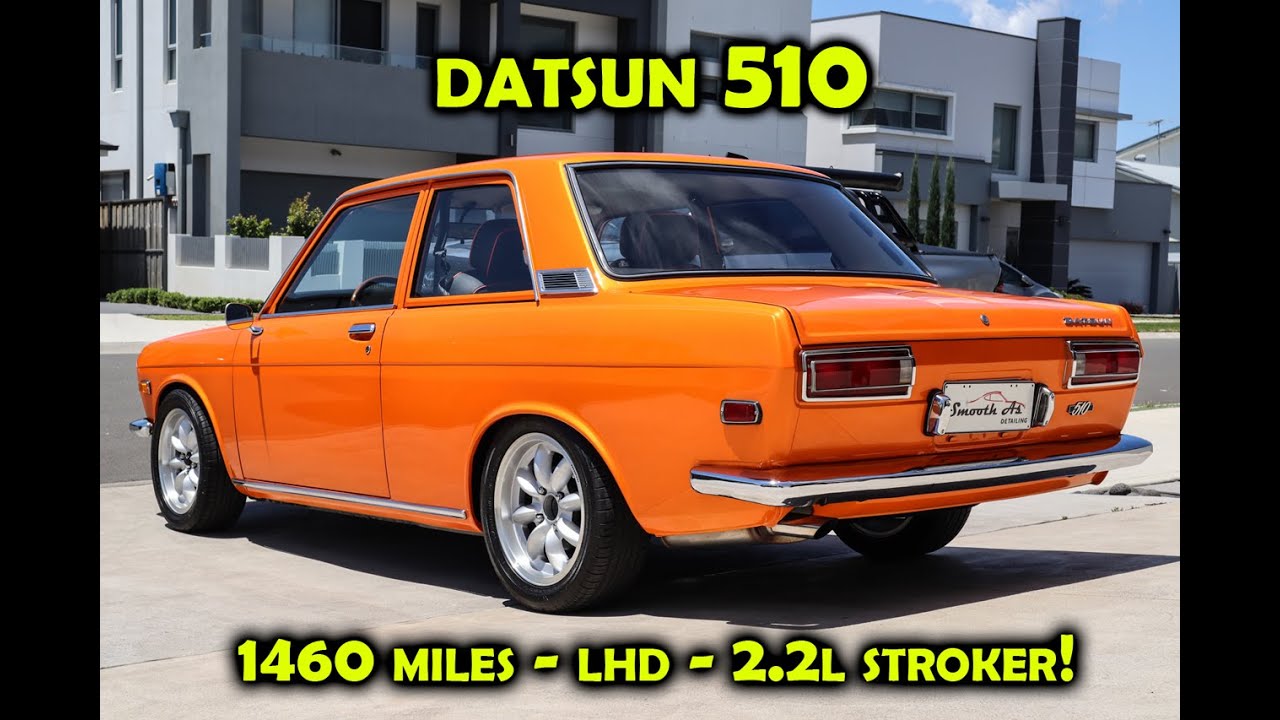 GORGEOUS! Datsun 510 / Datsun 1600 LHD 2.2L stroker!