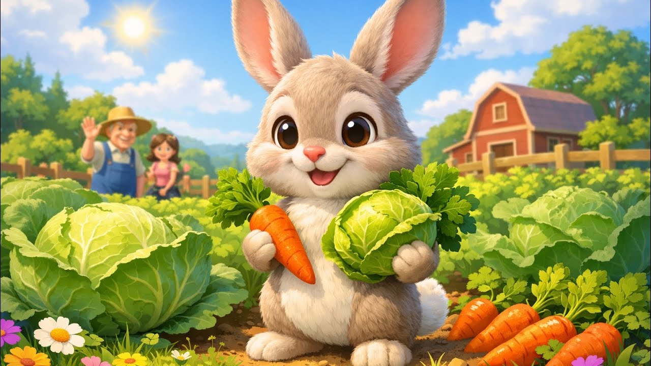 Ja sam mali zeka 🐰🥕🥬 (cool decije pesmice)