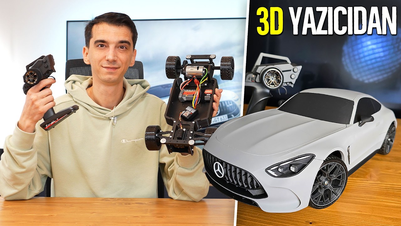 Uzaktan Kumandalı ARABA Yaptım! Mercedes-AMG GT 63 Coupe