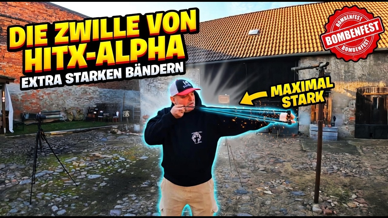 HitX Zwille mit extra starken B&auml;ndern 💪🏻😎