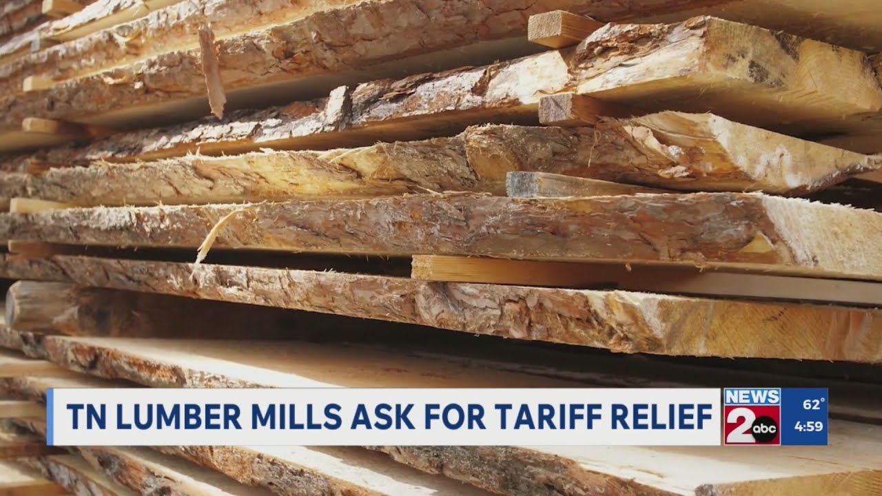 Tennessee lumber mills ask for tariff relief