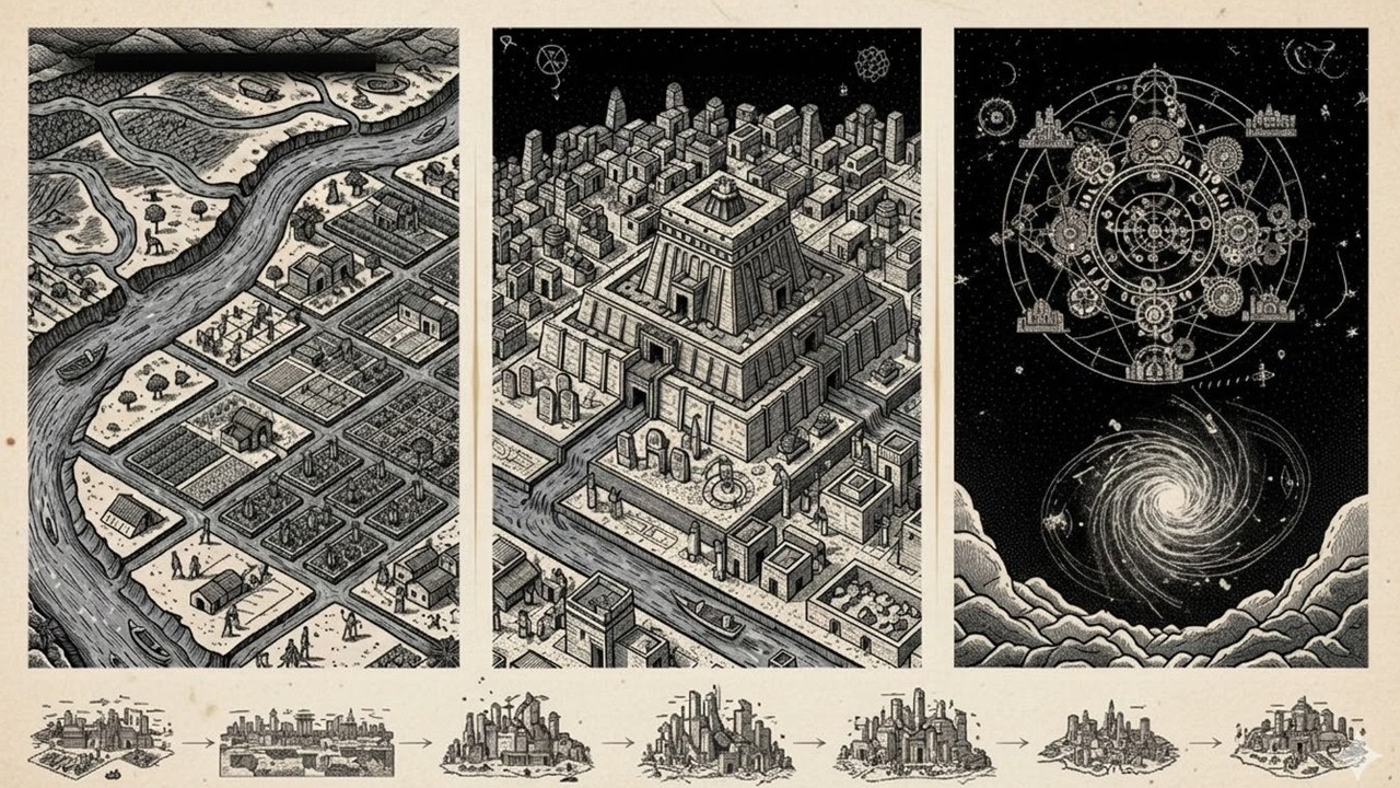 Алгоритм цивилизации | Почему цивилизации возникают и рушатся | Скрытая система, стоящая за историей