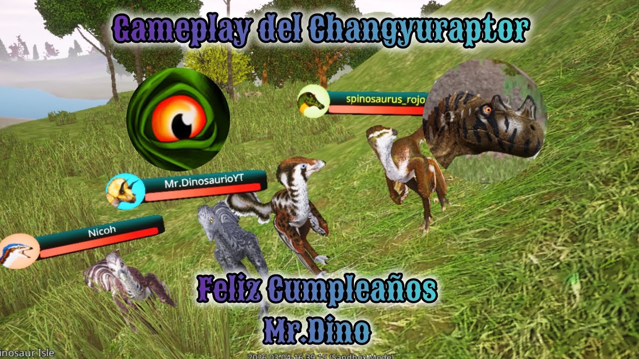 Gameplay del Changyuraptor [Feliz cumpleaños @mrdino15 ] #thecursedisle