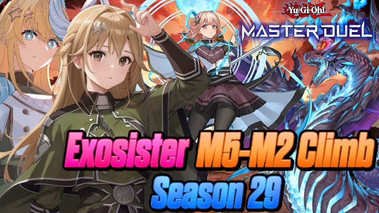 MASTER DUEL Exosister Duels Master Rank | Don't know if i can get M1 again.