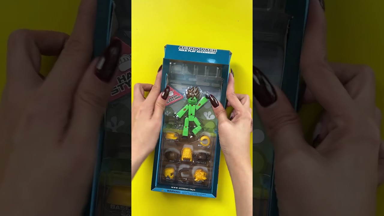 🎬 UNBOXING StikBot! 🤩 These poseable stop-motion stars are ready for action!