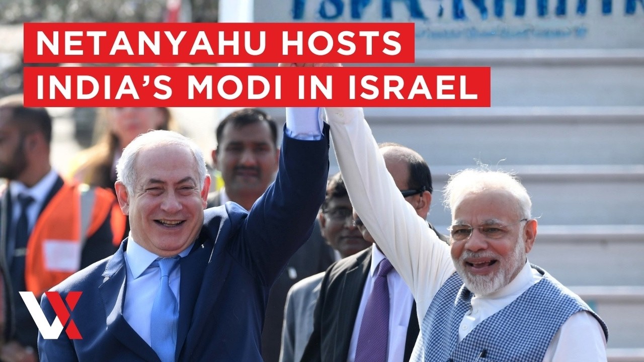 LIVE | Modi Arrives In Israel, Greeted By Netanyahu At Airport For Diplomatic Talks | VERTEX