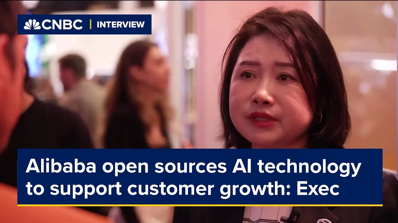 Alibaba open sources AI technology to support customer growth, exec says