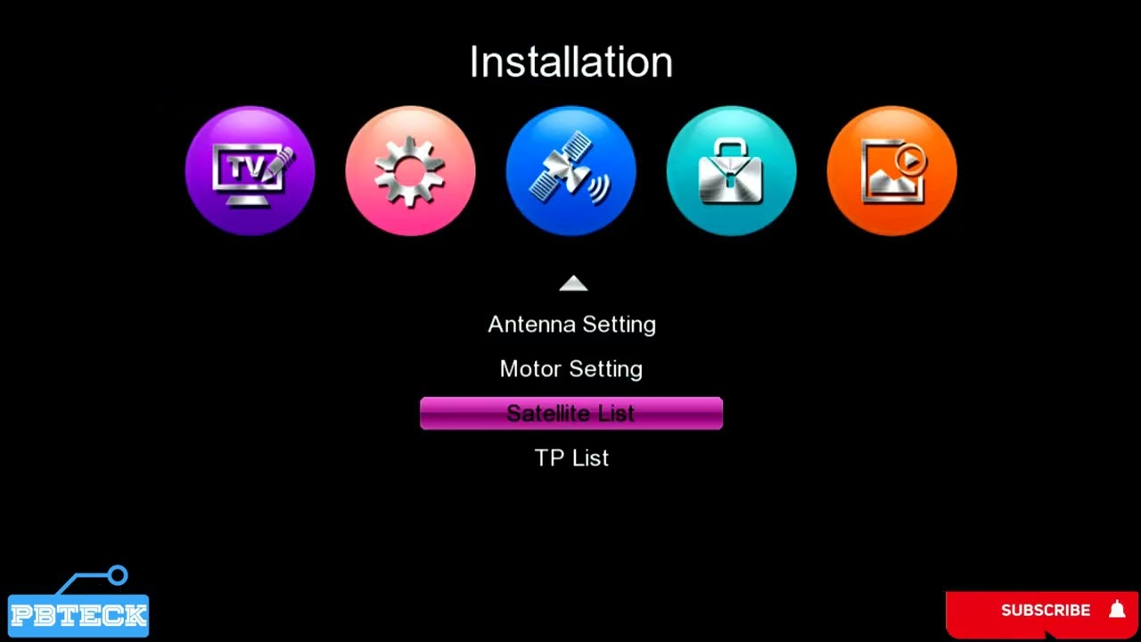 💎 How To Add Satellite Frequency | Transponder | Pbteck