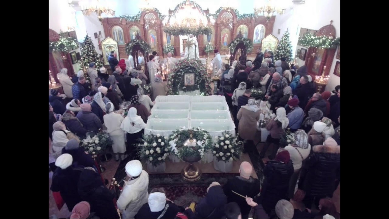 Божественная литургия Богоявления, 19 января 2026