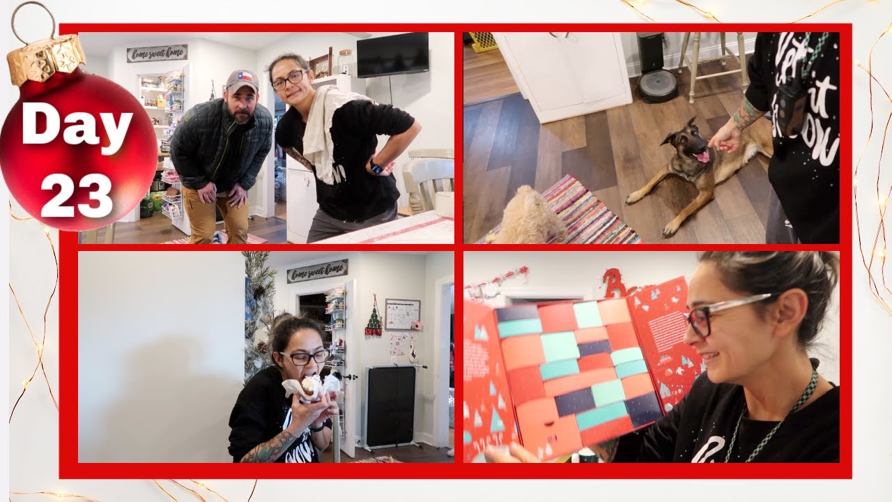 The trick with cinnamon rolls & feeling off today | VLOGMAS Day 23 |