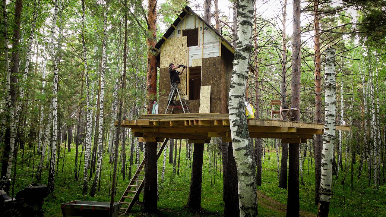 ДОМ НА ДЕРЕВЕ / ЛЕСНАЯ ЛЕГЕНДА