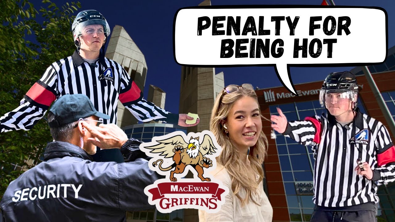 I got BANNED from Macewan University for being a Referee - CANADIAN COLLEGE TOUR