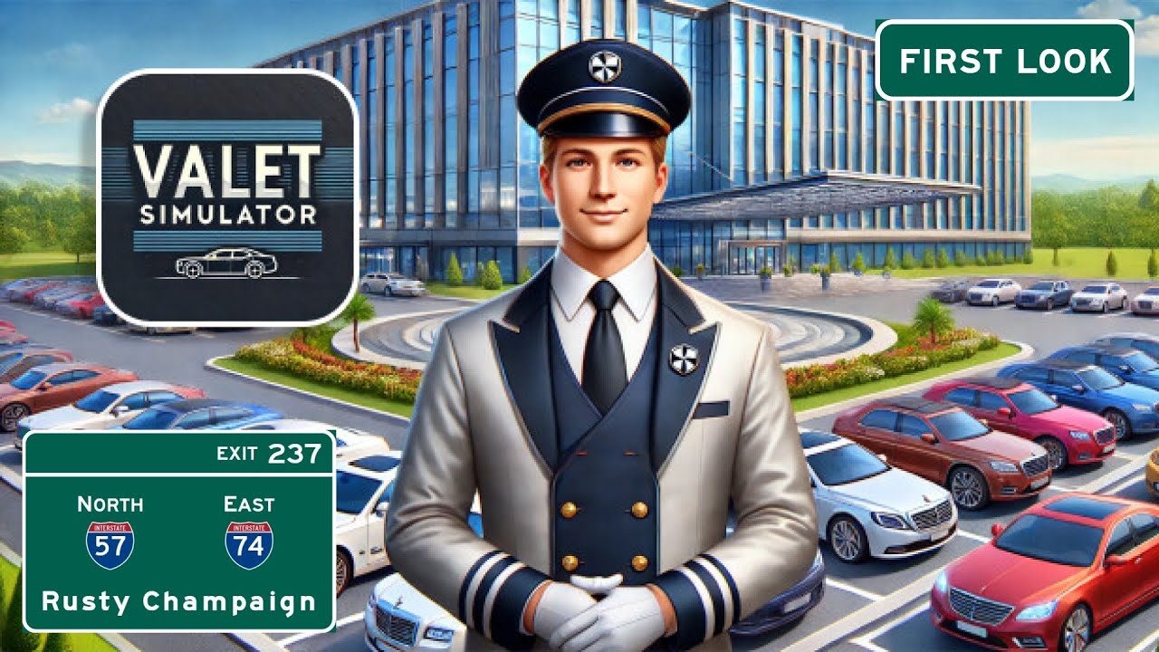 Первый взгляд на Valet Simulator — Добро пожаловать на парковку Rusty Park! Эпизод 1