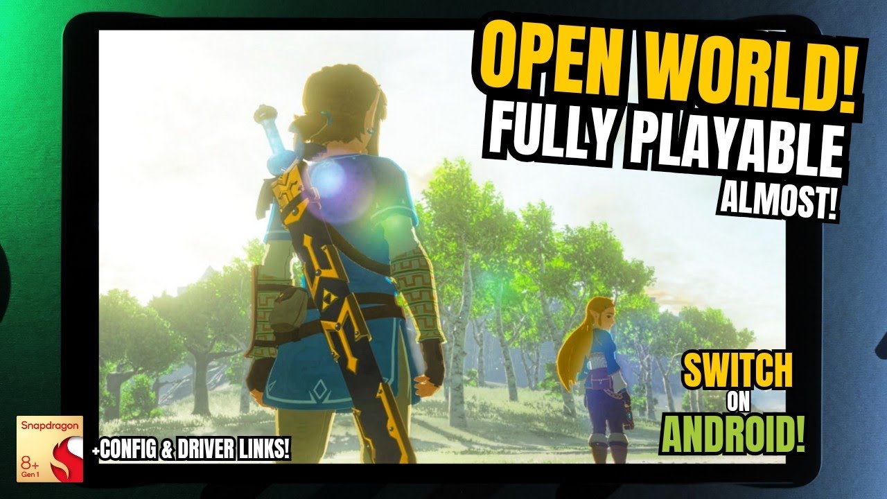 10 Heavy Open World Playable Switch Games! 8+Gen1 Lenovo Legion Y700 2023 Emulation