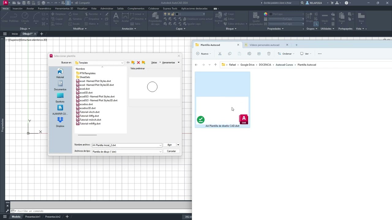 Video 002 Gestión de las plantillas 2023 09 26