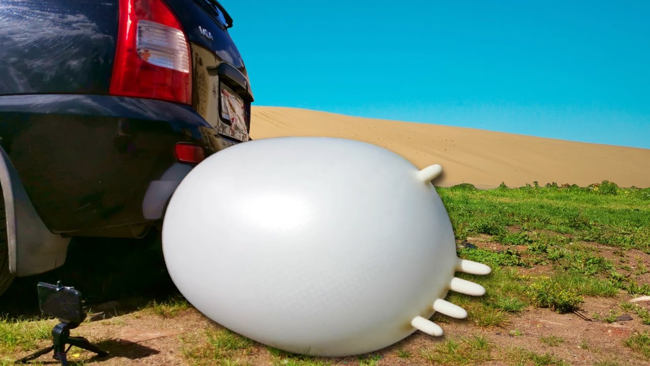 Автомобиль против перчаток 🖐️ Испытание на прочность резиновых перчаток