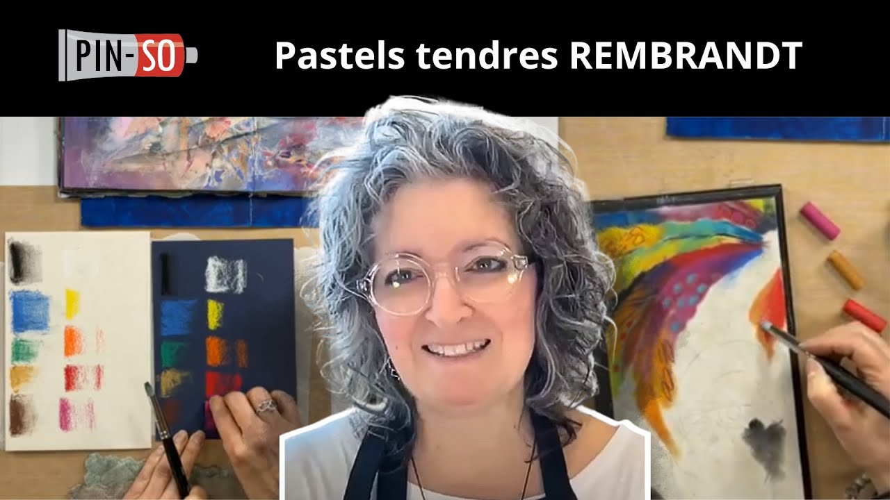 Pastels tendres REMBRANDT avec Josée Cloutier